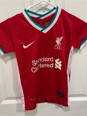 BOYS LIVERPOOL 2020/2021 HOME FOOTBALL SOCCER JERSEY CAMISETA NIKE #11 SALAH